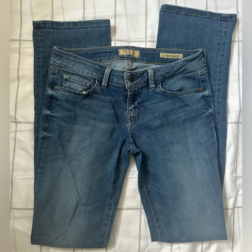 Guess Low Rise Starlet Boot Jeans Size 28